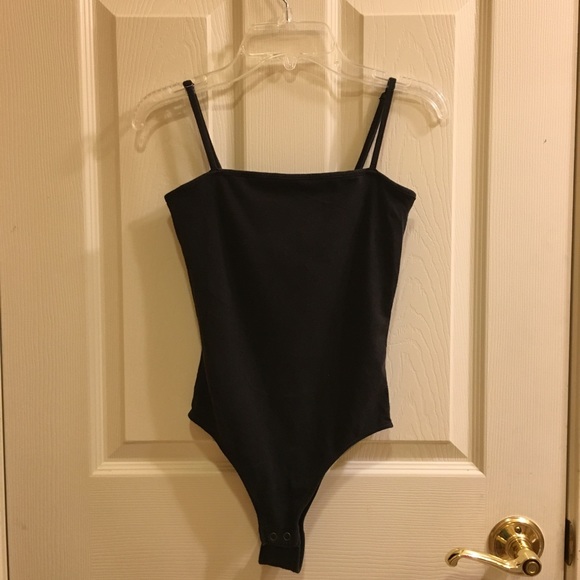 hollister black bodysuit